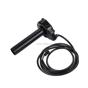 Poignée d'accélérateur <span class=keywords><strong>de</strong></span> vélo électrique JFG Ridstar Q20 améliorée, haute sensibilité, accélérateur <span class=keywords><strong>de</strong></span> vitesse, poignées <span class=keywords><strong>de</strong></span> guidon avec verrouillage à clé pour vélo électrique - Product Image 2