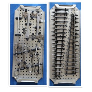 Lumbale Retractor Afleiding Van Pedikelschroef Wervelkolomfixatie Artroscopie Schouderinstrumenten Set Met Sterilisatiebehuizenset