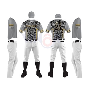 Nouvelle arrivée 2025 uniformes de baseball et de softball sur mesure haute qualité 100% polyester grande taille ensembles vente uniformes de baseball - Product Image 1