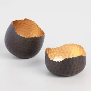 Bol à chocolat rond en acier inoxydable avec design élégant pour tables à dessert Bars à bonbons Utilisation en cuisine ou service de nourriture pour événements - Product Image 3