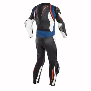 Veste d'équitation professionnelle en cuir de haute qualité pour hommes, combinaison de sécurité de motard de marque personnalisée, logo avant coupe-vent coupe ajustée - Product Image 4
