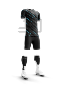 Lightweight Football Uniform Custom Soccer Jersey and Shorts for Professional Amateur School and Club Team Activities - Product Image 2