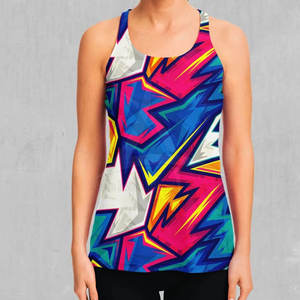 Débardeur de course pour femme, respirant, décontracté, impression par sublimation personnalisée, 100% coton, taille personnalisée - Product Image 3