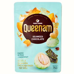 Top Quality Pure Dragee <b>Chocolate</b> OEM/ODM HALAL Wholesale Ready Shipping 75G Seaweed Coated Almond Macadamia Nuts Export Supply - Product Image 1