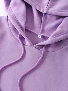 <b>Men</b> Embroidered Long Sleeve Pocket Fleece Hoodie Drawstring Printed Breathable <b>Crop</b> <b>Top</b> Plus Size Winter Streetwear Pullover - Product Image 4