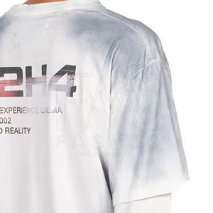 2025 Style classique T-shirts décontractés Double couche 100% coton femmes T-shirts à manches longues avec tissu personnalisable - Product Image 5