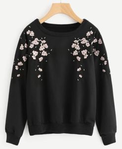 Hecho en Pakistán, diseño personalizado, cuello redondo 480 GSM 100%, sudadera bordada, ropa de calle pesada, Color sólido de gran tamaño para hombres - Product Image 2