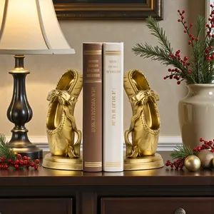 Escultura Decorativa de Animales en Aluminio Chapado en Oro Antiguo, Hecha a Mano, de Tendencia Mundial, Figurita Moderna de Lujo Pulida - Product Image 5