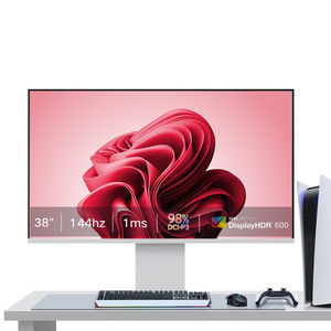 TCOIOR monitor game aluminium Aloi 4k, layar xdr 144hz 4k monitor lebar hdr600 tampilan kedua untuk mac - Product Image 1