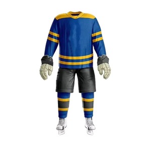 El uniforme de hockey sobre hielo más popular Diseña tu propio logotipo Uniforme de hockey sobre hielo de talla grande Fabricante de uniformes Servicio OEM - Product Image 1