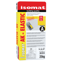 ISOMAT AK-ELASTIC Adhésif élastique bi-composant haute performance à base de ciment pour carrelage Température d'application +50°C à +350°C 10 mm