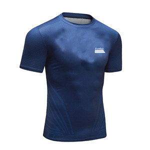 T-shirt MMA durable pour hommes, léger, respirant, séchage rapide, écologique, manches courtes, pour entraînement sportif, séances de gym, activités sportives - Product Image 2