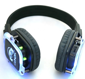 (T&D) 3 Channel Silent <b>Disco</b> Headphone for Silent <b>Party</b> with LED <b>Lights</b> - Product Image 3
