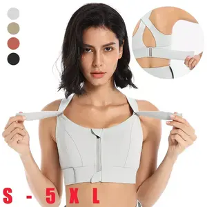 Soutien-gorge de Yoga réglable et surdimensionné, vêtement de Sport de grande taille, pour le Sport actif, la gymnastique et le Fitness - Product Image 1