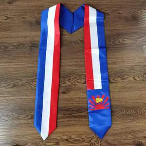 Estola de Graduación Bordada de Poliéster, Precio de Fábrica, Venta al Por Mayor, Uniforme Unisex, Estola de Graduación de Satén Sublimado - Product Image 5