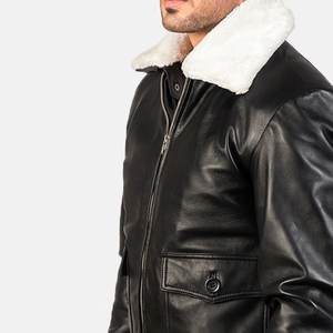 Veste bomber d'hiver pour homme, prix de vente en gros, design tendance, nouvelle arrivée, veste bomber pour homme - Product Image 5