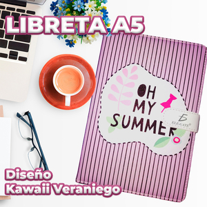 Quaderno in Stile Coquette A5/A6/A4 con Copertina Rigida in PU Imbottita, 100 Fogli, Rilegatura Termica, Fascia Magnetica, Agenda o Diario - Product Image 3