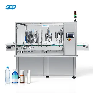 Automatic 4 Filling Heads Water Essential Oil Liquid Bottle Filling Machine