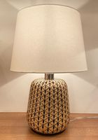 Lampe de table design moderne en bois électrique avec LED, prix direct usine, design incroyable, prix bas, fabriquée en Inde