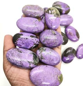 Vente en gros de pierres de palmier naturelles, atlantasite, cristal de guérison, pierre précieuse de soulagement du stress, approvisionnement en vrac pour cadeau de spa et de bien-être - Product Image 5