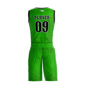 2025 bonne qualité imprimé sans manches basket-ball uniforme ensemble nouveau Style été vêtements de sport grande taille été basket-ball uniforme ensemble - Product Image 3