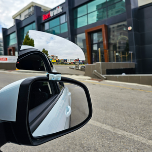 New Condition Convex <b>Car</b> <b>Mirror</b> Float Cam Silver 17x9cm Universal Fitment Exterior Side Additional Interior Spot <b>Mirror</b> Driving - Product Image 3