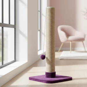 Grattoir à chat Amistar Amethyst de haute qualité pour chats de toutes races et tailles. - Product Image 1