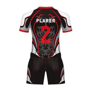 Uniformes de rugby de alta calidad, camisetas de tela cómodas con diseño impreso sublimado, conjuntos de uniformes de rugby a un precio razonable - Product Image 3
