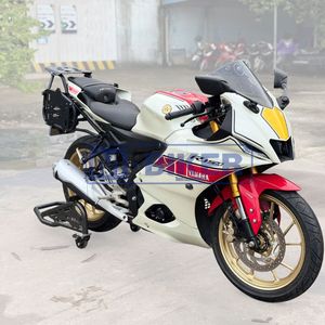 โครงกล่องด้านข้าง V4 R15 mbiker พร้อมกระเป๋าเก็บของไนลอนและอลูมิเนียมแร็คกระเป๋าเดินทางมือสองสีกลุ่มหรูหรา - Product Image 4