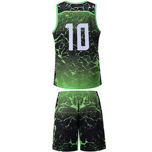 Uniforme de basket-ball sublimé personnalisé le plus vendu | Ensemble de maillots à séchage rapide pour hommes et équipes de jeunes - Product Image 3