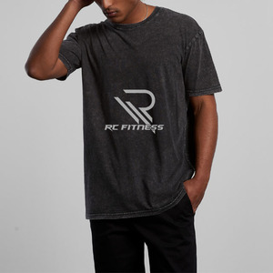T-shirt unisexe à col rond en coton 100% 220g respirant à séchage rapide avec logo personnalisable - Product Image 6