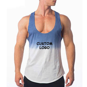 Camiseta sin mangas de entrenamiento de gimnasio personalizada para hombre, ropa de culturismo, camiseta sin mangas para Fitness - Product Image 4