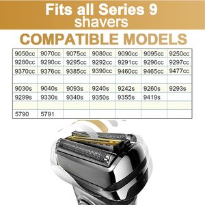 Cabezal de Repuesto para Afeitadora Eléctrica Triple y Doble, Cuchilla Impermeable IPX7 para Afeitadoras de Cara y Cuerpo, Lavable - Product Image 3