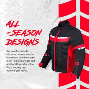 Traje de Motociclismo Textil Cordura Resistente al Viento, Talla Grande, para Pista y Calle, Modelo 2026 OEM - Product Image 3