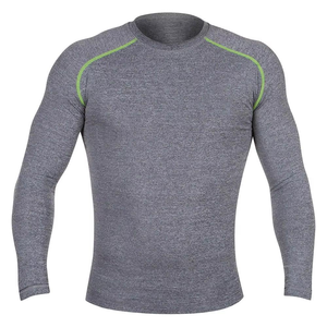 T-shirt de compression de qualité supérieure pour hommes, pour le sport, T-shirt de compression personnalisé pour hommes, pour la vente en gros - Product Image 1