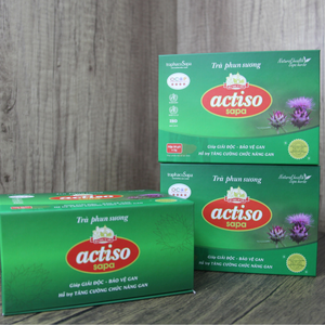 Grado superior Sapa alcachofa niebla té orgánico 2G x 30 bolsas de té nuevo extracto seco de Vietnam 24 meses salud té amargo - Product Image 2