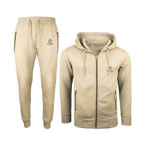 Vente en gros, logo personnalisé, ensemble simple de survêtement pour hommes, ensemble de costume de jogging, sweat à col rond, survêtement, ensemble de pantalons 2 deux pièces pour hommes - Product Image 4