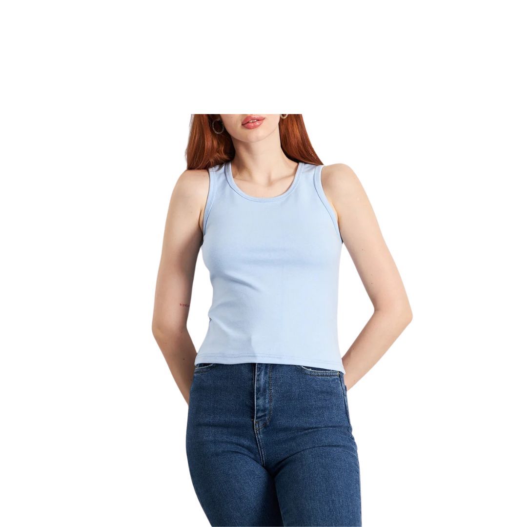 Custom Womens Ribbed Nylon Tank Top Four Way Stretch Lightweight Fitness Vest Yoga Gym Running Activewear Wholesale OEM