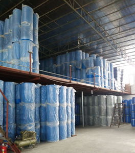 ถังพลาสติกทรงกระบอกขนาด55แกลลอนขนาด200ลิตรถังพลาสติกสีน้ำเงิน - Product Image 2