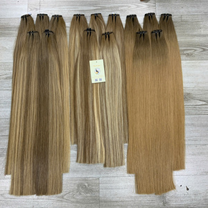 Meilleure qualité 100% extensions de cheveux humains Double trame lâche vague Style trame naturelle extension de cheveux - Product Image 5