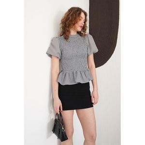 Blusa Gipeli de Cuello Redondo al por Mayor - [object Object] - Product Image 1
