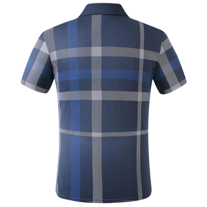 Polo d'été à la mode 100% coton homme polo en coton doux à manches courtes avec coupe régulière et design confortable - Product Image 2