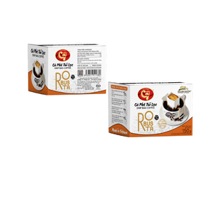 Marca HucaFood 'Golden Weasel' de alta calidad, café en grano orgánico Robusta, bolsa de goteo tostada de Vietnam, filtro de papel, Etiqueta Privada - Product Image 3