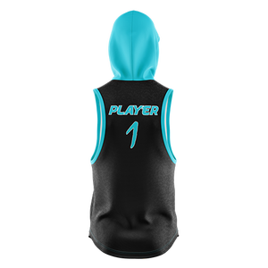 <b>Men's</b> Fitness <b>Sleeveless</b> <b>Hoodie</b> Custom Design Gymwear Workouts Wholesale Embossed Printing Winter Fleece Pocket Breathable - Product Image 4