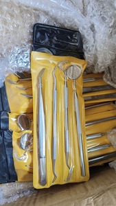 ชุดเครื่องมือทันตกรรม3แพ็คเครื่องมือผ่าตัดช่องปากสแตนเลสชุดตรวจสอบแหนบกระจกสำหรับชุดตรวจทันตแพทย์ - Product Image 6