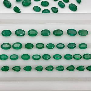 ที่นิยมมากที่สุดคือหินธรรมชาติ6X4 7X5MM รูปไข่และลูกแพร์ตัดเป็นรูปแซมเบียมรกตสำหรับทำเครื่องประดับขายส่งเป็นกลุ่มผู้ส่งออก - Product Image 5