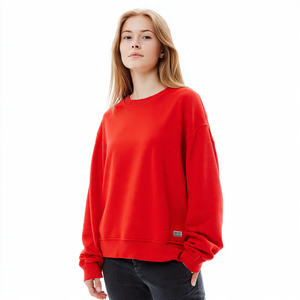 Drop Shoulder <b>Women's</b> Streetwear Sweatshirt 420GSM Heavy Fleece Oversized Autumn Winter Printed - Product Image 2