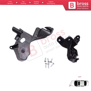 Support de fixation de phare BHL574-1, kit de réparation avec languettes, côté gauche, pour C4 MK2 B7 NC 2009-2018, 4 MK1 NX 2010-2015, 6212H1 - Product Image 3