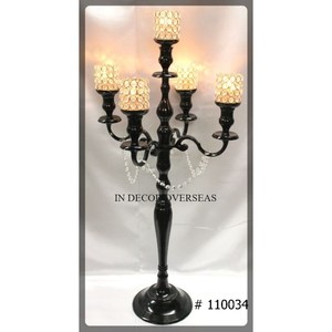 Candélabre de table de mariage en métal de la meilleure qualité au prix le plus bas - Product Image 6