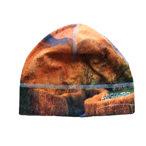 Gorro para correr con logotipo personalizado OEM, gorro deportivo de poliéster Spandex para invierno, cálido, transpirable, impermeable, con diseño de impresión para montar - Product Image 4